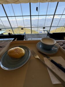 View from the restaurant at Quito's lookout mountain