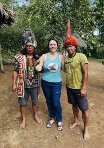 Me with  Manari i Shimanu: Shamanic Healing and Ancient Wisdom in the Amazon